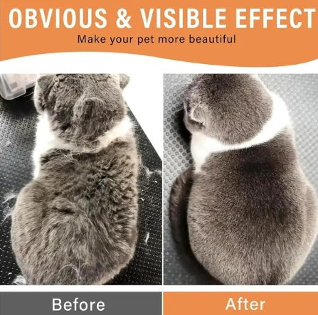 🐶 Self-Cleaning Pet Grooming Brush – Hair Removal + Massage (Dogs & Cats)